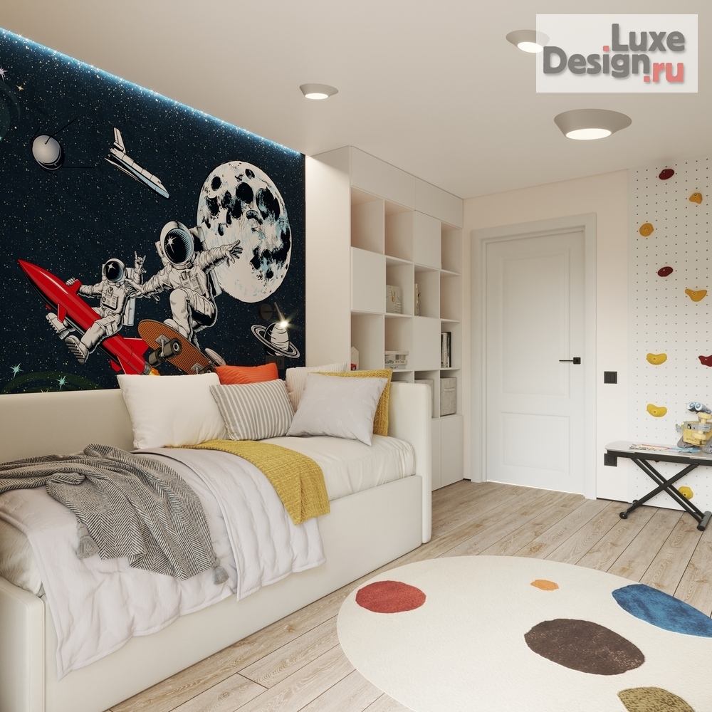 Дизайн интерьера квартиры "Заречный дизайн спальни и детских" (фото 23)