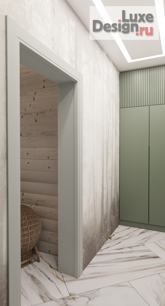 Дизайн интерьера коттеджа "Пенза СНТ "Дубрава" коттедж" (фото 26) от дизайнера Поколявина Виктория Дизайн интерьера коттеджа "Пенза СНТ "Дубрава" коттедж" (фото 26)