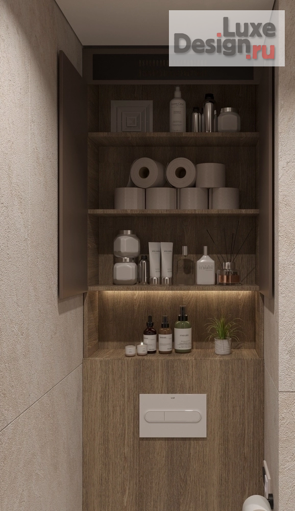 Дизайн интерьера трехкомнатной квартиры "Заречный , квартира для семьи из 4х человек" (фото 25)