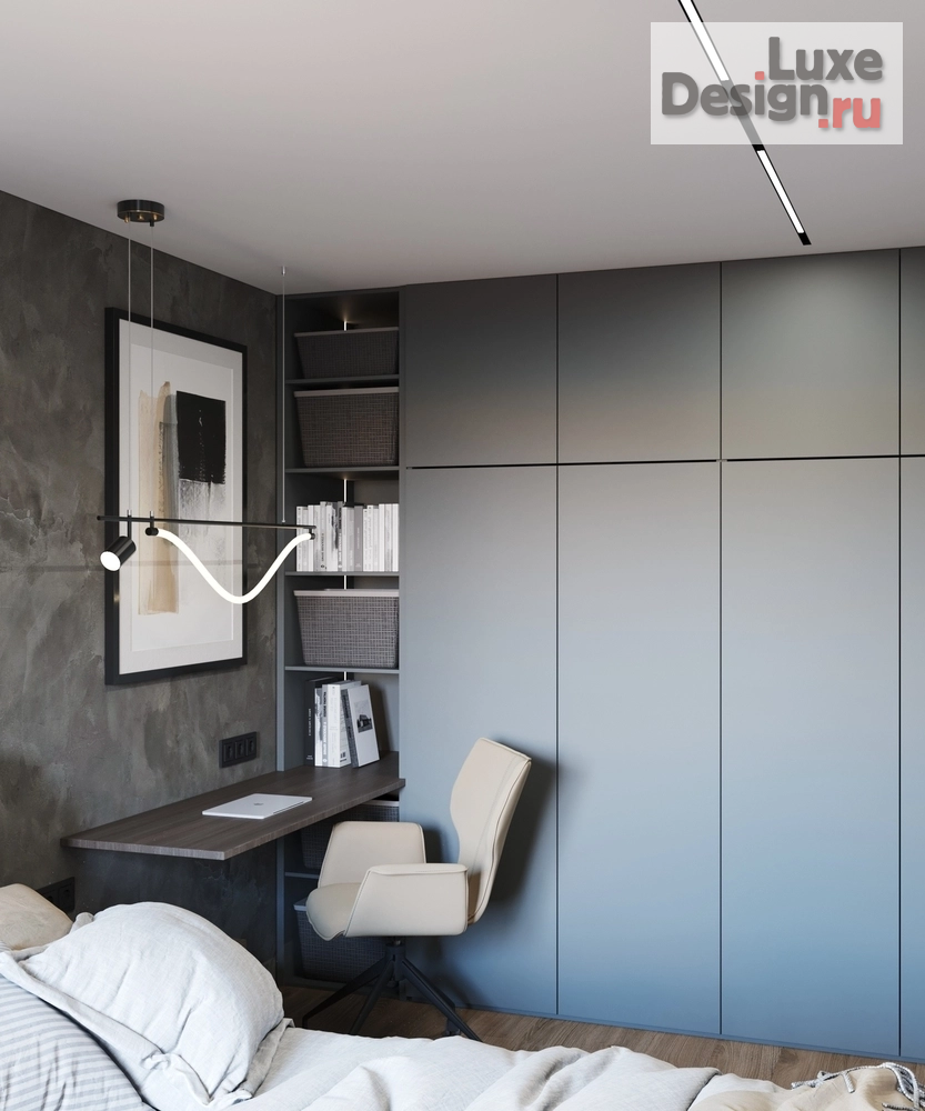 Дизайн интерьера двухкомнатной квартиры "г.Заречный" (фото 25)