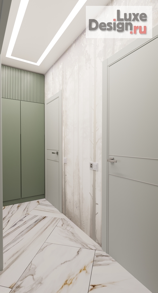 Дизайн интерьера коттеджа "Пенза СНТ "Дубрава" коттедж" (фото 27) от дизайнера Поколявина Виктория Дизайн интерьера коттеджа "Пенза СНТ "Дубрава" коттедж" (фото 27)