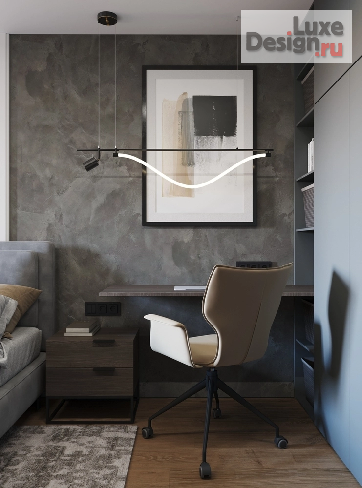 Дизайн интерьера двухкомнатной квартиры "г.Заречный" (фото 26)