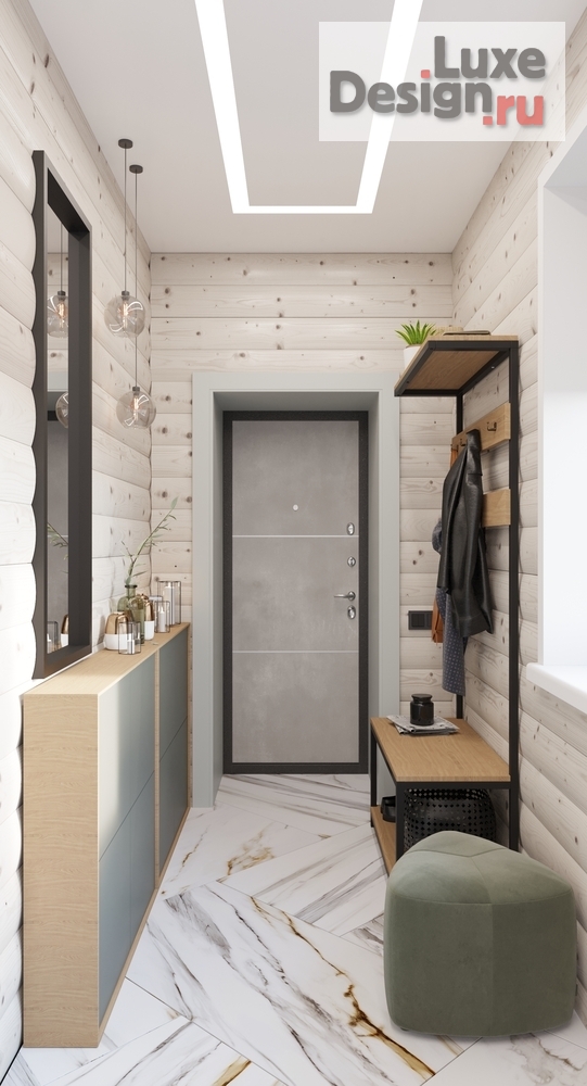 Дизайн интерьера коттеджа "Пенза СНТ "Дубрава" коттедж" (фото 28) от дизайнера Поколявина Виктория Дизайн интерьера коттеджа "Пенза СНТ "Дубрава" коттедж" (фото 28)