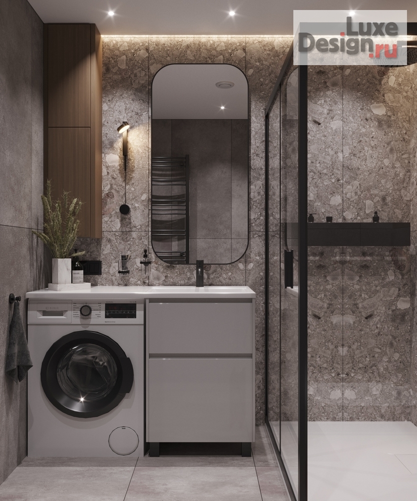 Дизайн интерьера двухкомнатной квартиры "г.Заречный" (фото 2)