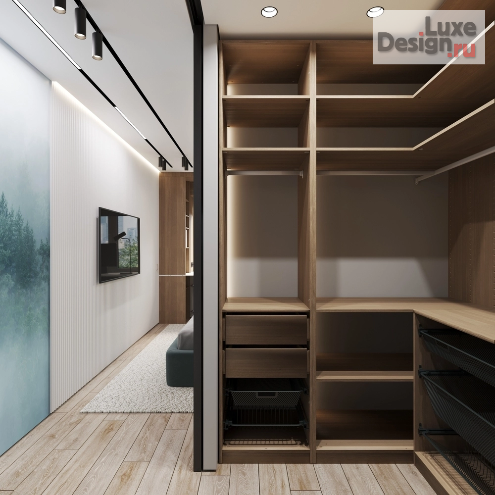 Дизайн интерьера квартиры "Заречный дизайн спальни и детских" (фото 2)