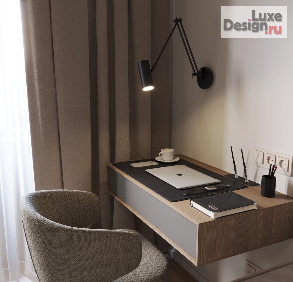 Дизайн интерьера трехкомнатной квартиры "Заречный , квартира для семьи из 4х человек" (фото 33)