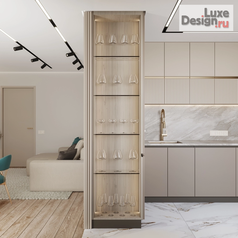 Дизайн интерьера четырехкомнатной квартиры "Заречный Квартира" (фото 34)