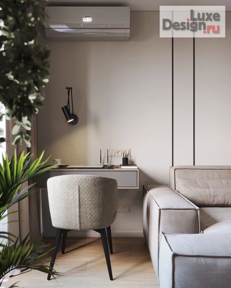 Дизайн интерьера трехкомнатной квартиры "Заречный , квартира для семьи из 4х человек" (фото 34)