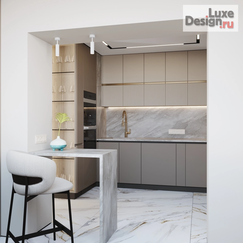 Дизайн интерьера четырехкомнатной квартиры "Заречный Квартира" (фото 35)