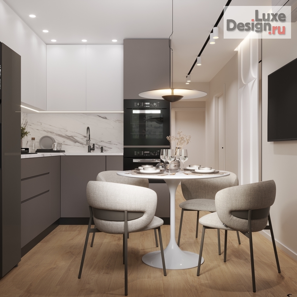 Дизайн интерьера трехкомнатной квартиры "Заречный , квартира для семьи из 4х человек" (фото 37) от дизайнера Поколявина Виктория Дизайн интерьера трехкомнатной квартиры "Заречный , квартира для семьи из 4х человек" (фото 37)