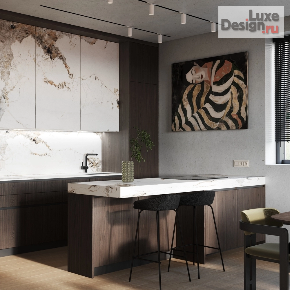 Дизайн интерьера коттеджа "Пензенская обл. п.ЗИФ" (фото 3)