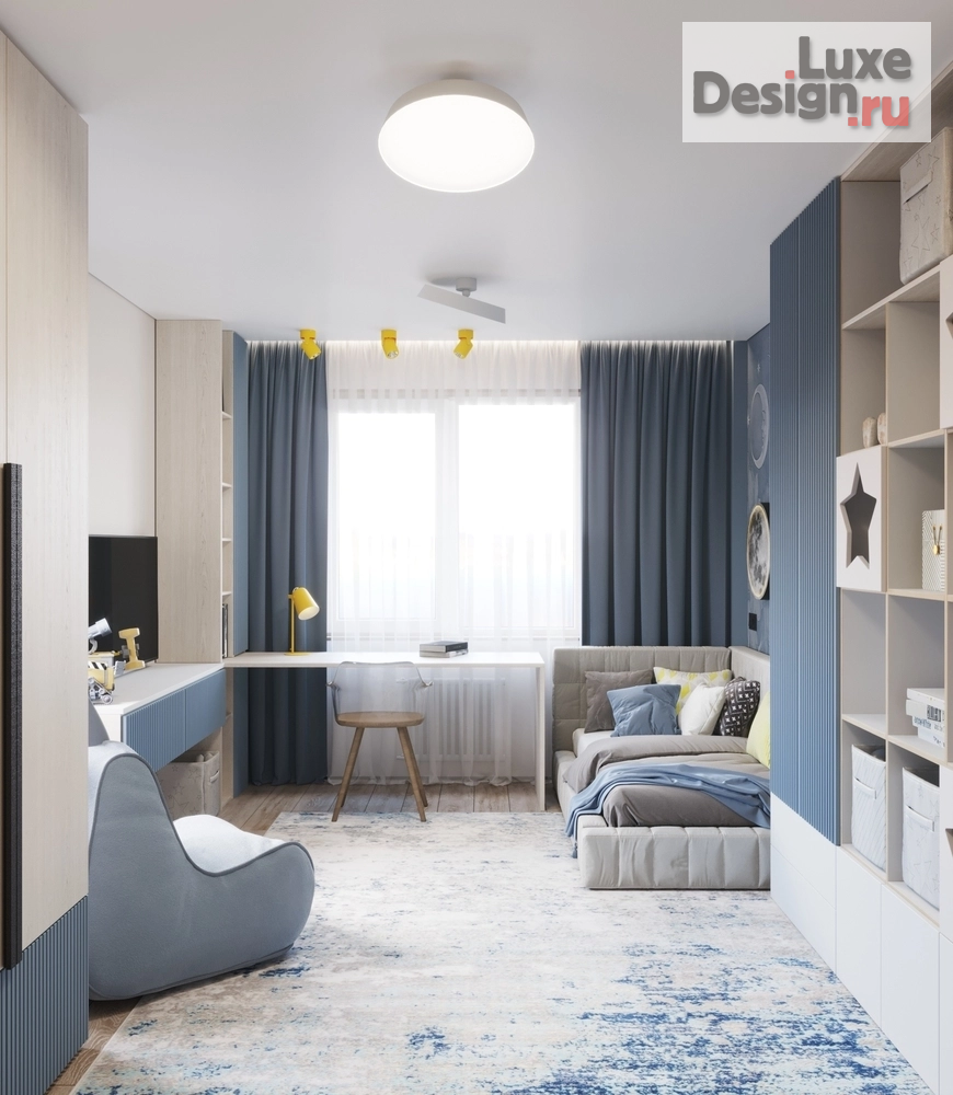 Дизайн интерьера четырехкомнатной квартиры "Заречный Квартира" (фото 4)