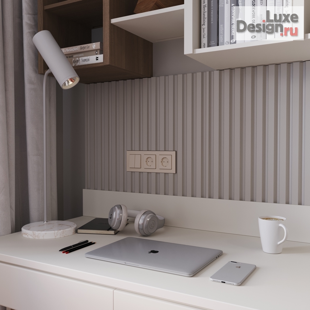 Дизайн интерьера трехкомнатной квартиры "Заречный , квартира для семьи из 4х человек" (фото 6) от дизайнера Поколявина Виктория Дизайн интерьера трехкомнатной квартиры "Заречный , квартира для семьи из 4х человек" (фото 6)