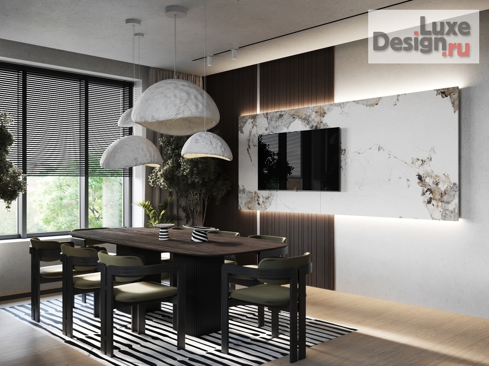 Дизайн интерьера коттеджа "Пензенская обл. п.ЗИФ" (фото 6)