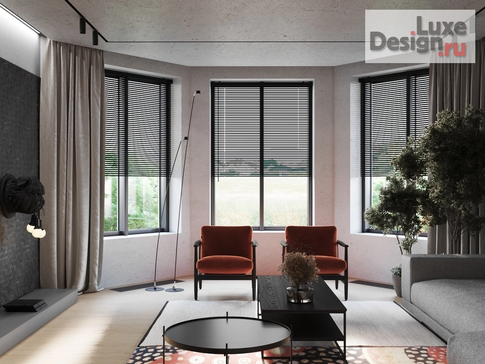 Дизайн интерьера коттеджа "Пензенская обл. п.ЗИФ" (фото 7)