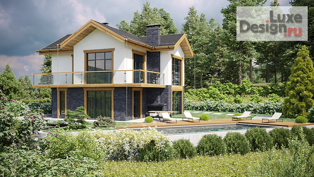 Частная архитектура "Проект коттеджного посёлка в г. Сочи Красная поляна" (фото 2)