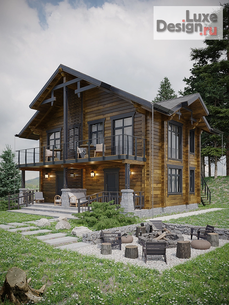 Общественная архитектура "Турбаза "Деревушка на опушке"" (фото 2)