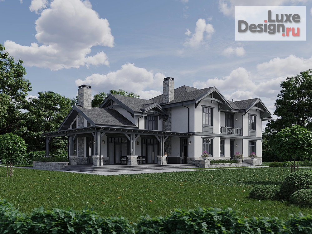 Общественная архитектура "Шале "Белый камень"" (фото 1)