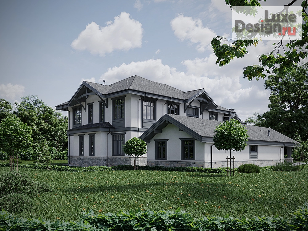 Общественная архитектура "Шале "Белый камень"" (фото 4)