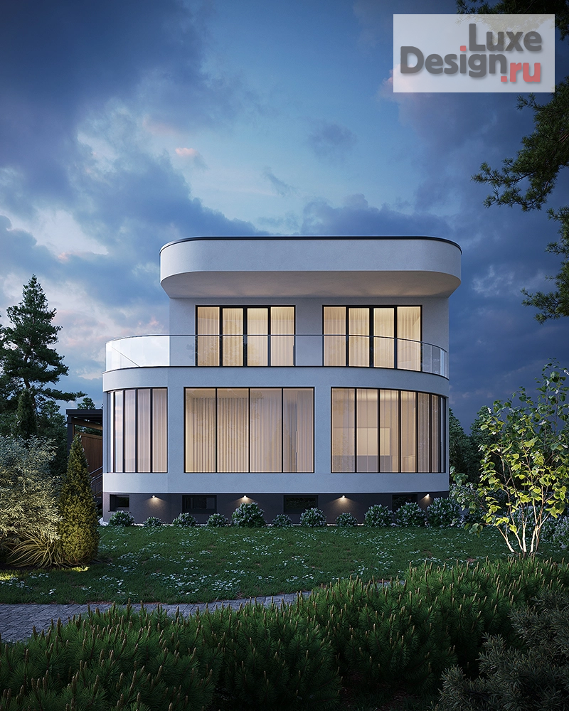 Частная архитектура "Дом-пароход" (фото 1)