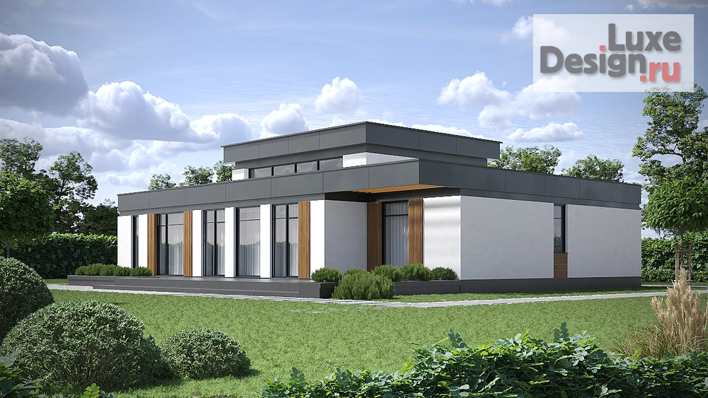 Частная архитектура "КП "Яблони Парк" дом выходного дня с баней" (фото 7)