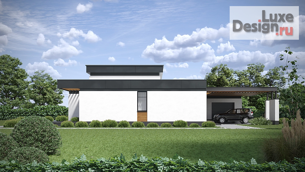 Частная архитектура "КП "Яблони Парк" дом выходного дня с баней" (фото 8)