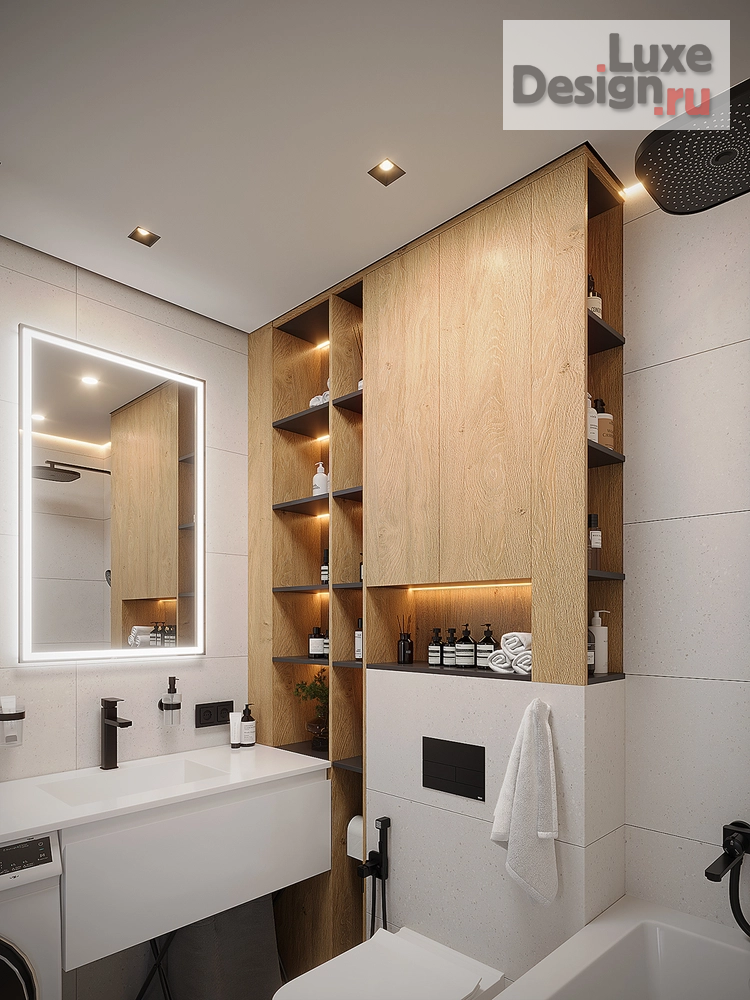 Дизайн интерьера однокомнатной квартиры "ЖК "Новый Зеленоград" " (фото 11)