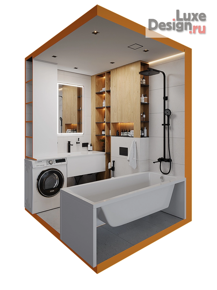 Дизайн интерьера однокомнатной квартиры "ЖК "Новый Зеленоград" " (фото 12)