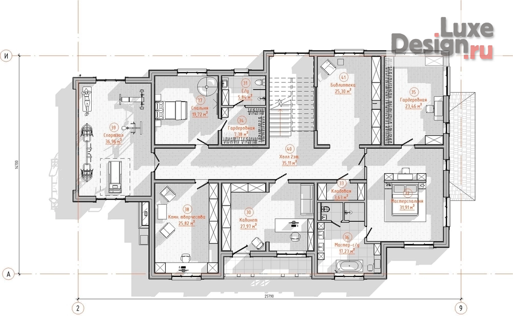 Общественная архитектура "Шале "Белый камень"" (фото 10)