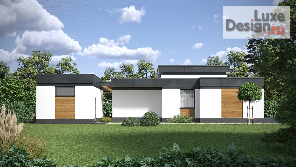 Частная архитектура "КП "Яблони Парк" дом выходного дня с баней" (фото 4)