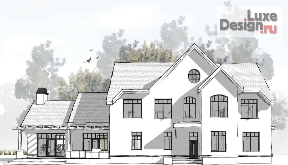 Общественная архитектура "Шале "Белый камень"" (фото 7)