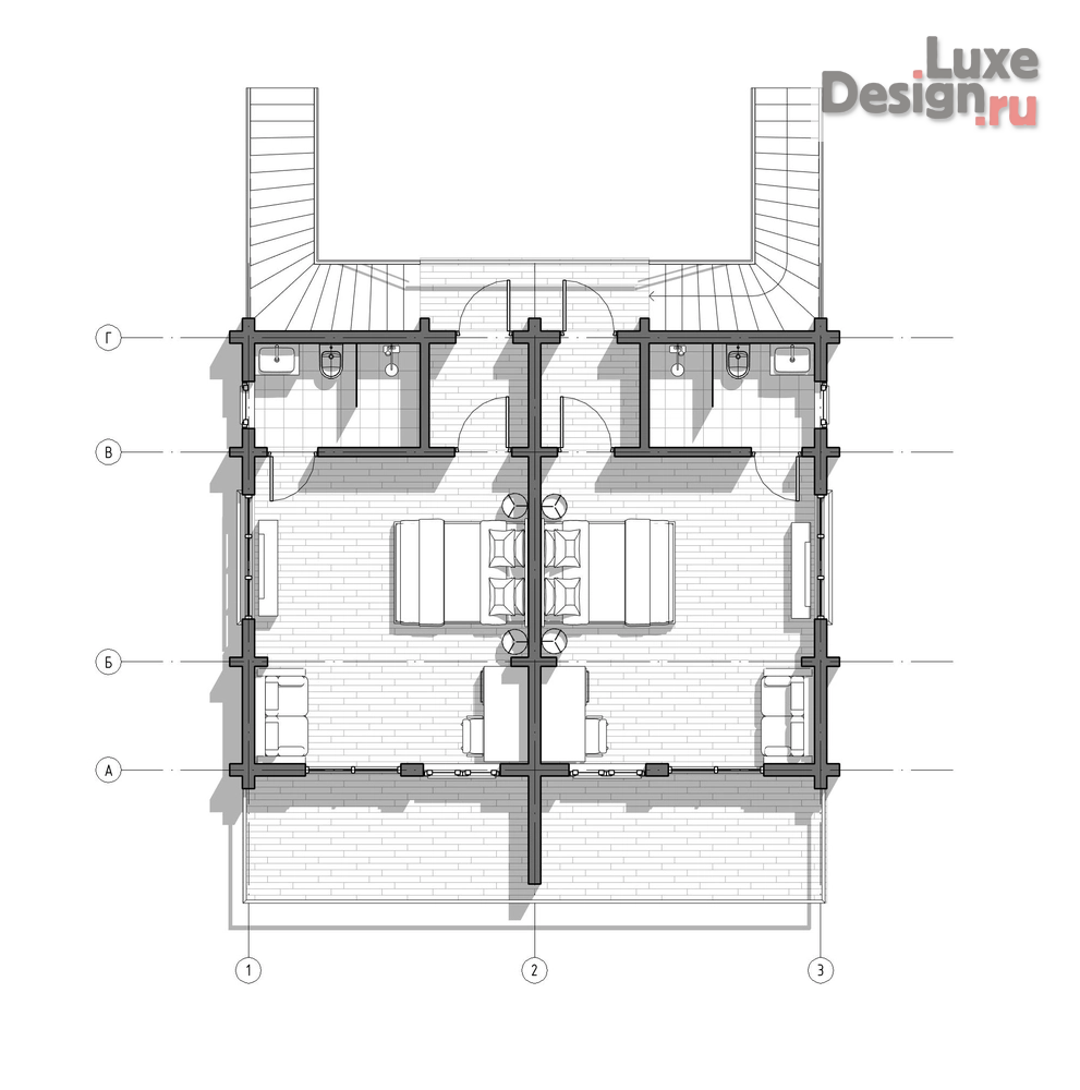 Общественная архитектура "Турбаза "Деревушка на опушке"" (фото 5)