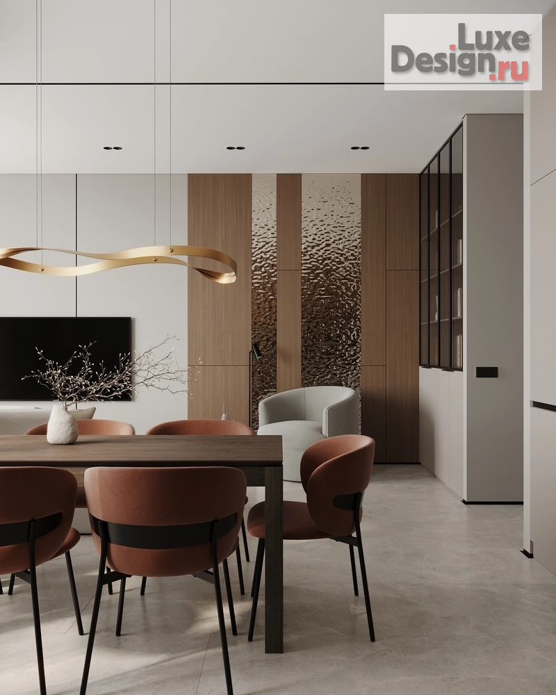 Дизайн интерьера двухкомнатной квартиры "ЖК "Лермонтов" (Пенза)" (фото 5)