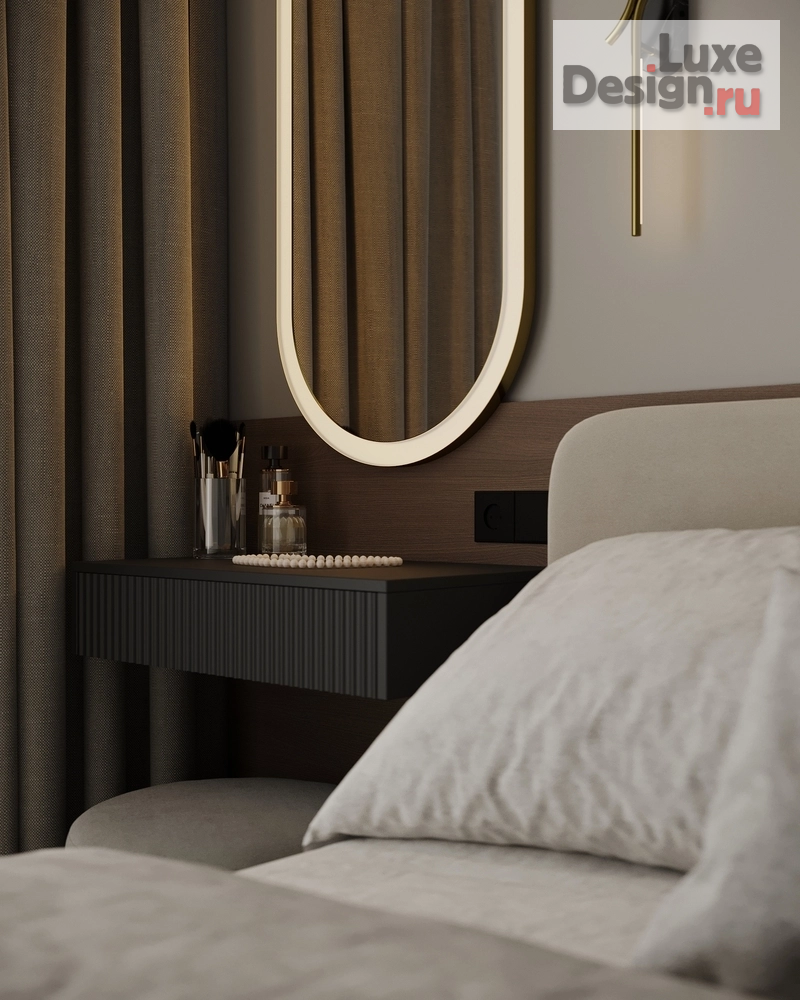 Дизайн интерьера двухкомнатной квартиры "ЖК "Лермонтов" (Пенза)" (фото 17)