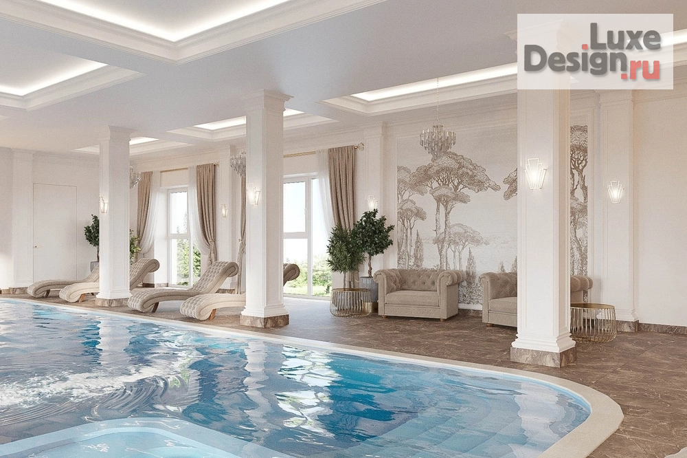 Дизайн интерьера коттеджа "Частный дом" (фото 1)