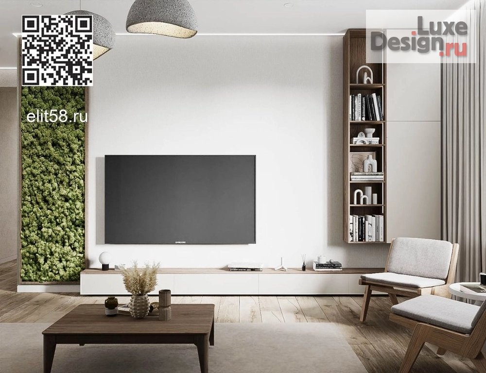 Дизайн интерьера гостиной "Частный дом знаменитостей" (фото 1)