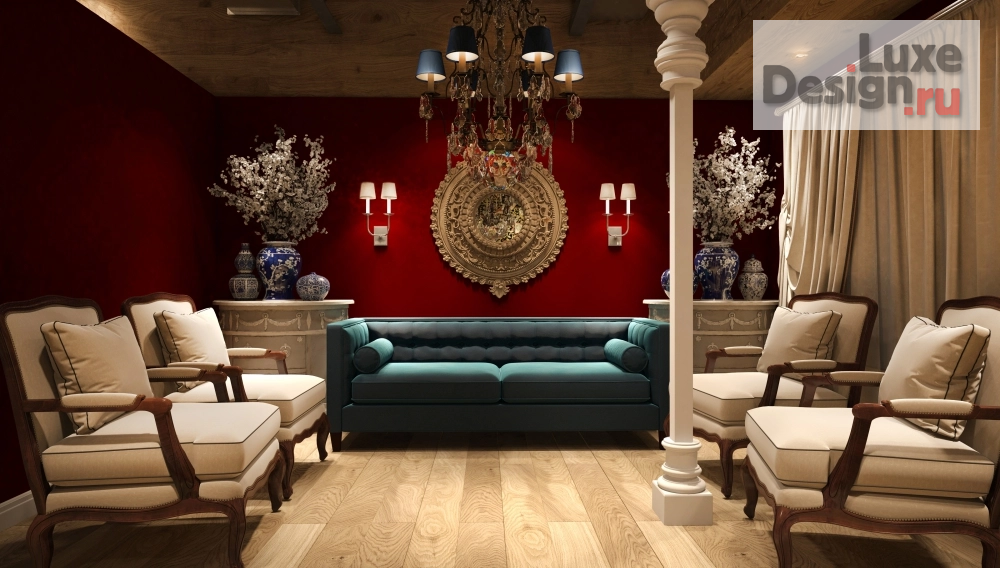 Дизайн интерьера ресторана "Ресторан Купеческий Банкетный зал" (фото 15)