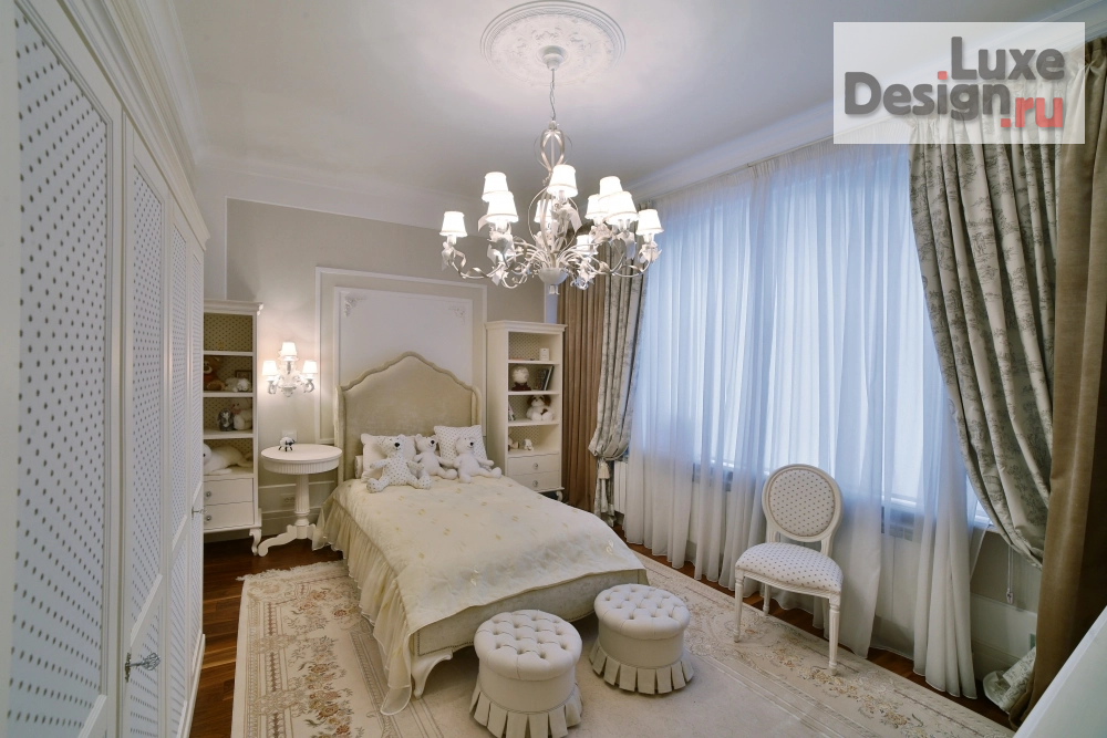 Дизайн интерьера коттеджа "Богемная классика" (фото 27)