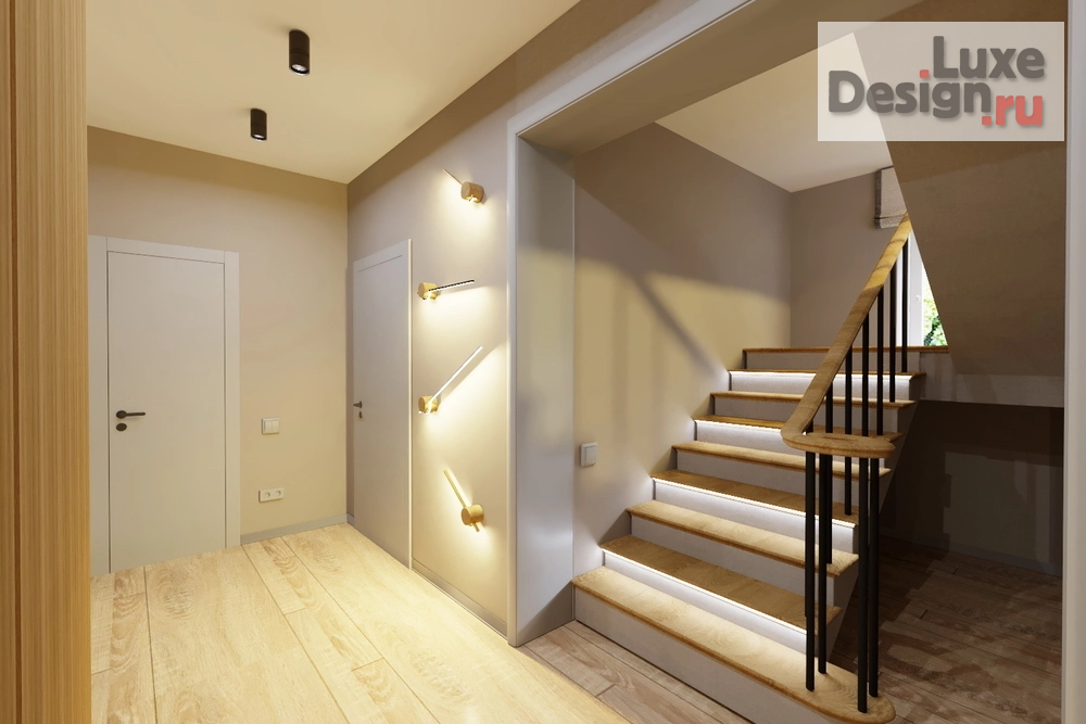 Дизайн интерьера загородного дома "Гостиная-кухня в доме с.Богословка" (фото 10)