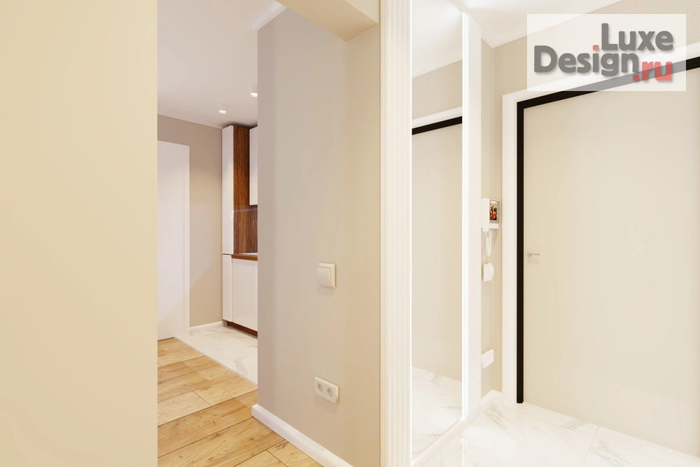 Дизайн интерьера трехкомнатной квартиры "3 Комнатная квартира в Засечном" (фото 6)