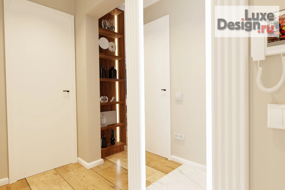 Дизайн интерьера трехкомнатной квартиры "3 Комнатная квартира в Засечном" (фото 5)