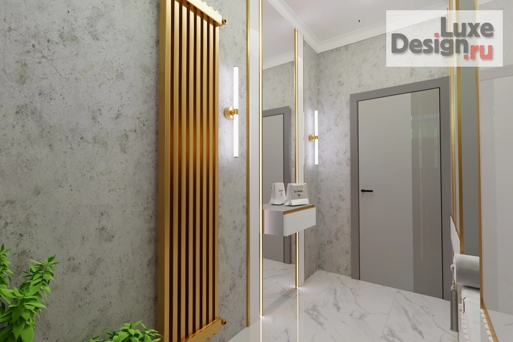 Дизайн интерьера загородного дома "Центральный и запасной вход в доме с.Елюзань" (фото 10)