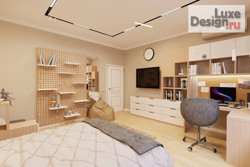 Дизайн интерьера частного дома "Детская комната в доме г.Пенза" (фото 3)