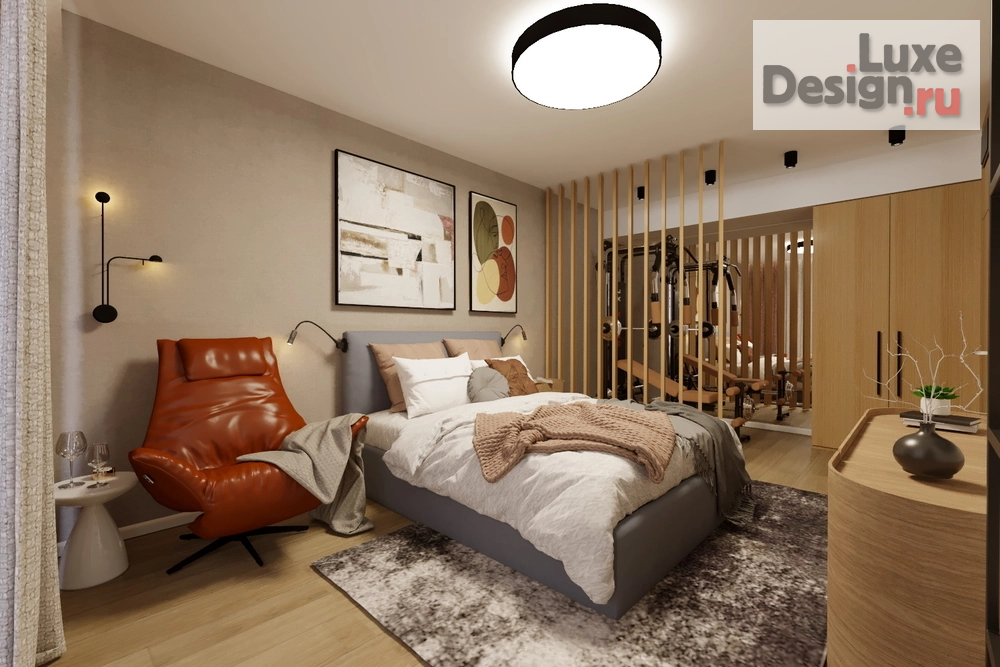 Дизайн интерьера апартаментов "2-спальня в 5-комнатной квартире Porto Montenegro Черногория " (фото 6)