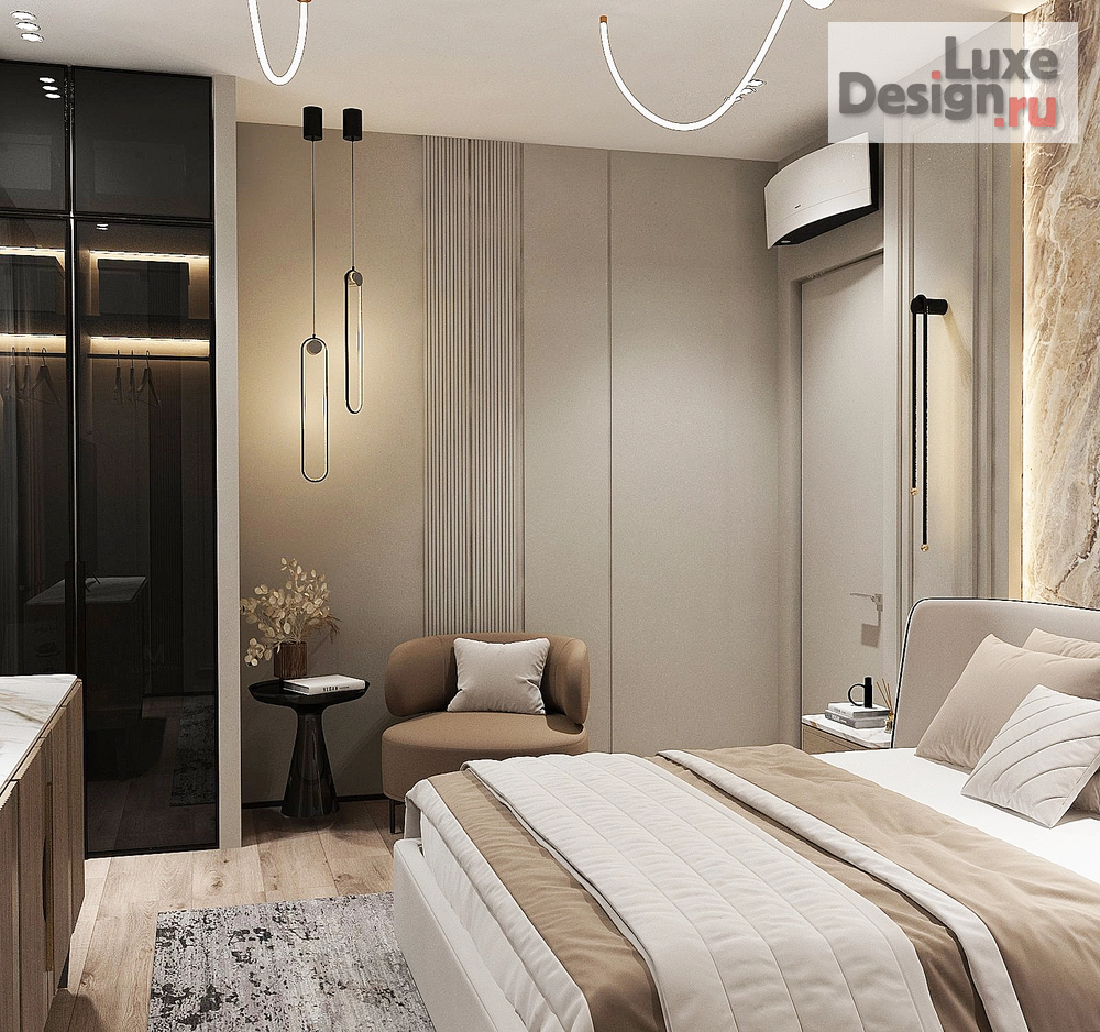Дизайн интерьера спальни "Гостевая спальня 2" (фото 1)