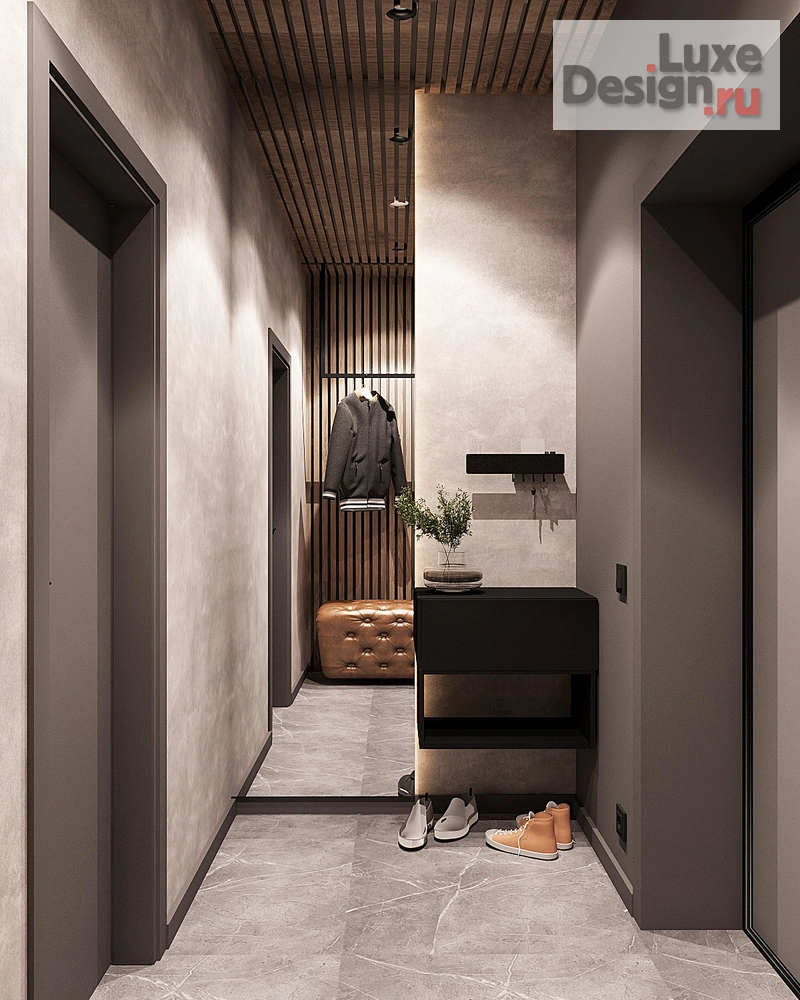 Дизайн интерьера коттеджа "Прихожая в коттедже" (фото 1)