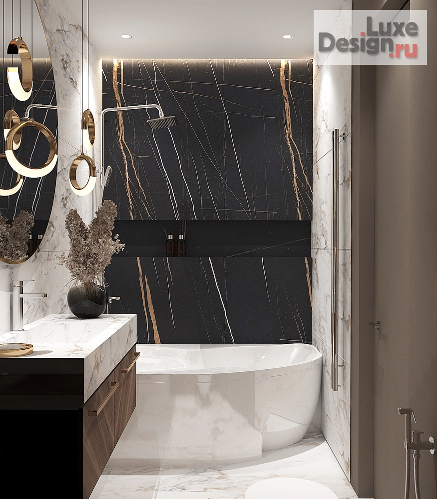 Дизайн интерьера ванной "Ванная 1" (фото 1)