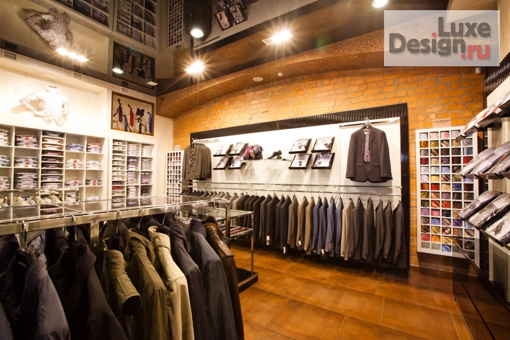 Дизайн интерьера бутика "Men" (фото 2)