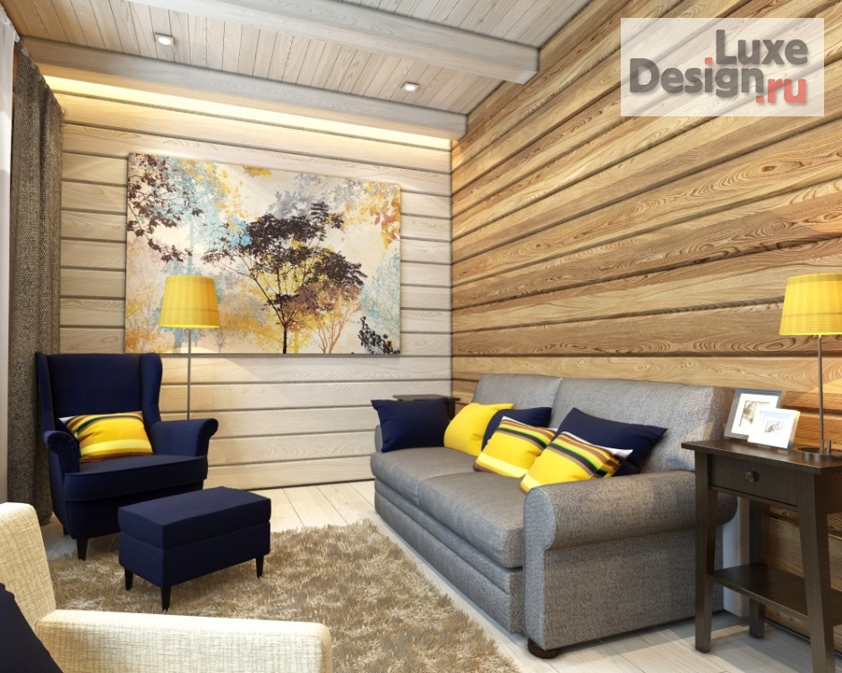 Дизайн интерьера загородного дома "Индивидуальный жилой дом с деревянным каркасом." (фото 5)