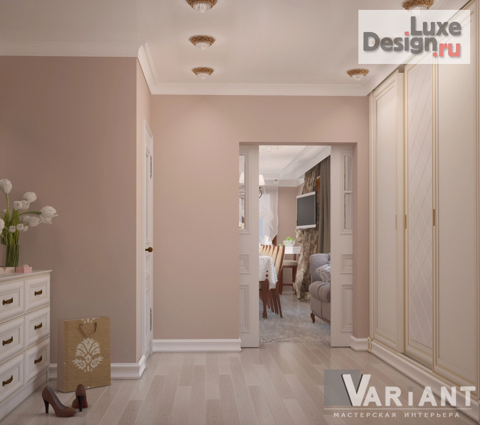 Дизайн интерьера загородного дома "Дизайн дома по ул.Подлесная (г.Пенза)" (фото 2)